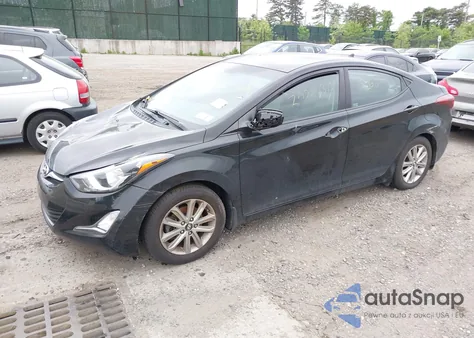 2016 Hyundai Elantra Se из США, поврежденный, VIN KMHDH4AE7GU487692